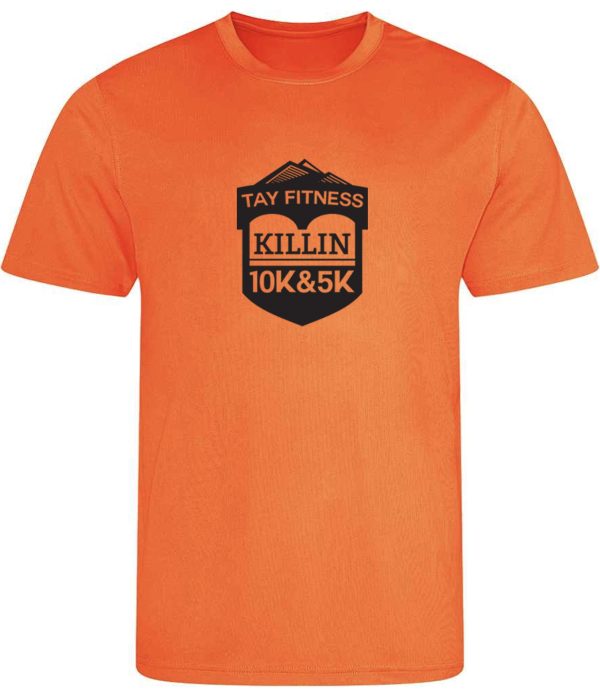 Killin 10K & 5K T-Shirt - Orange
