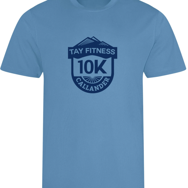Callander 10K & 5K T-Shirt - Sapphire/Navy