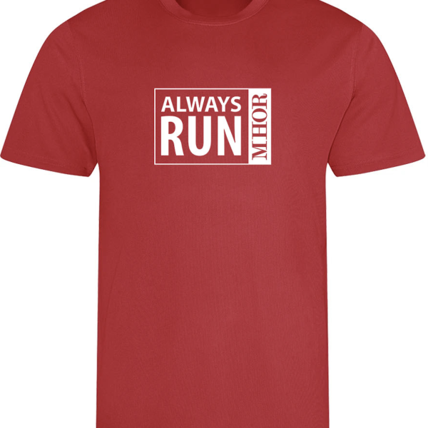Mhor 84 10K T-Shirt - Red