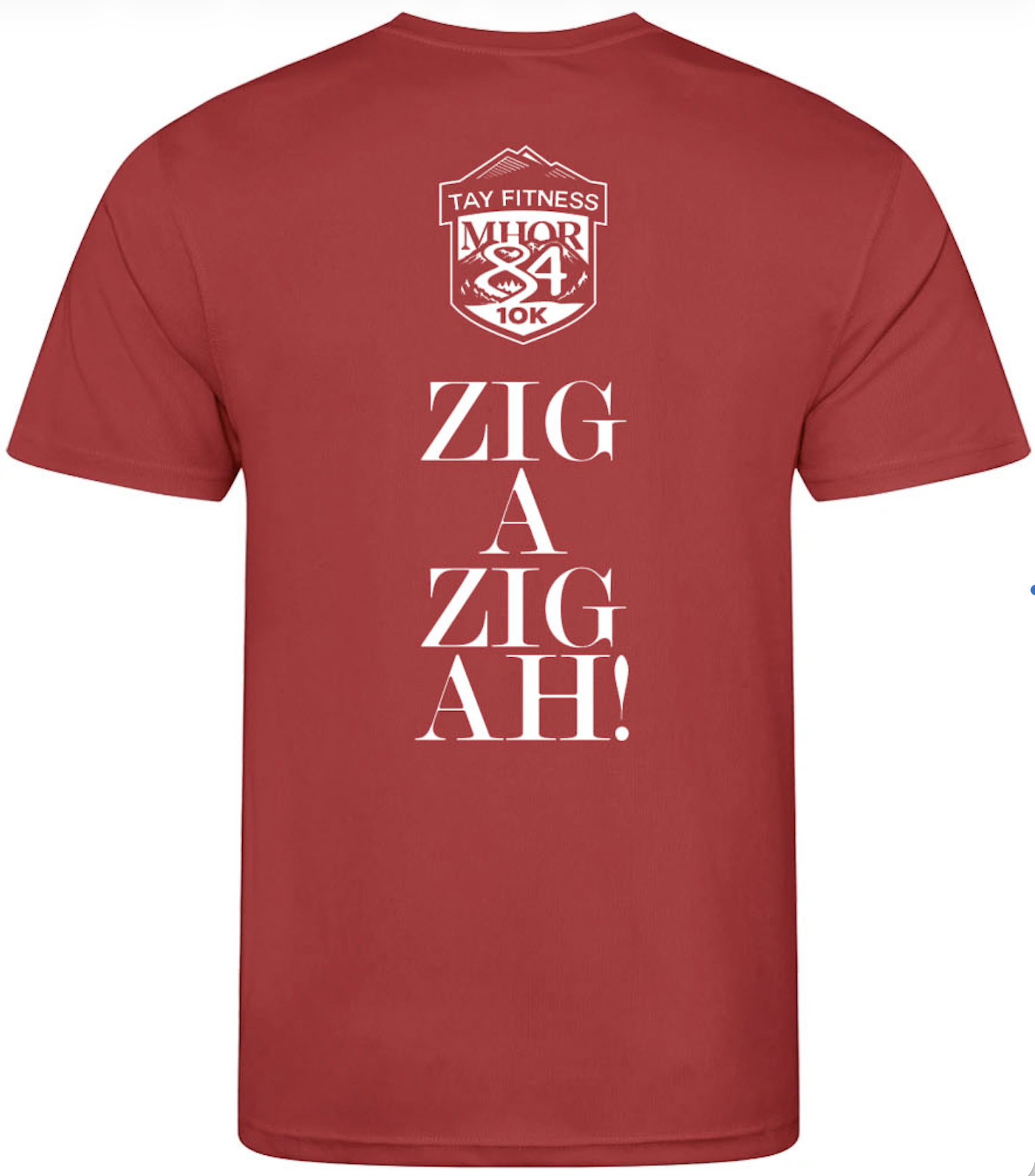 Mhor 84 10K T-Shirt - Red - Image 3