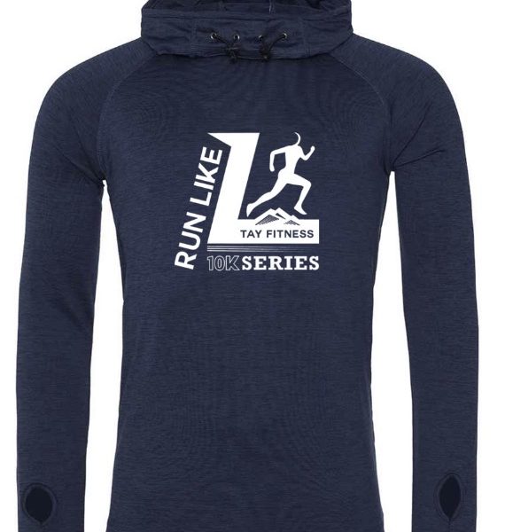 Run Like L Hoodie - Navy