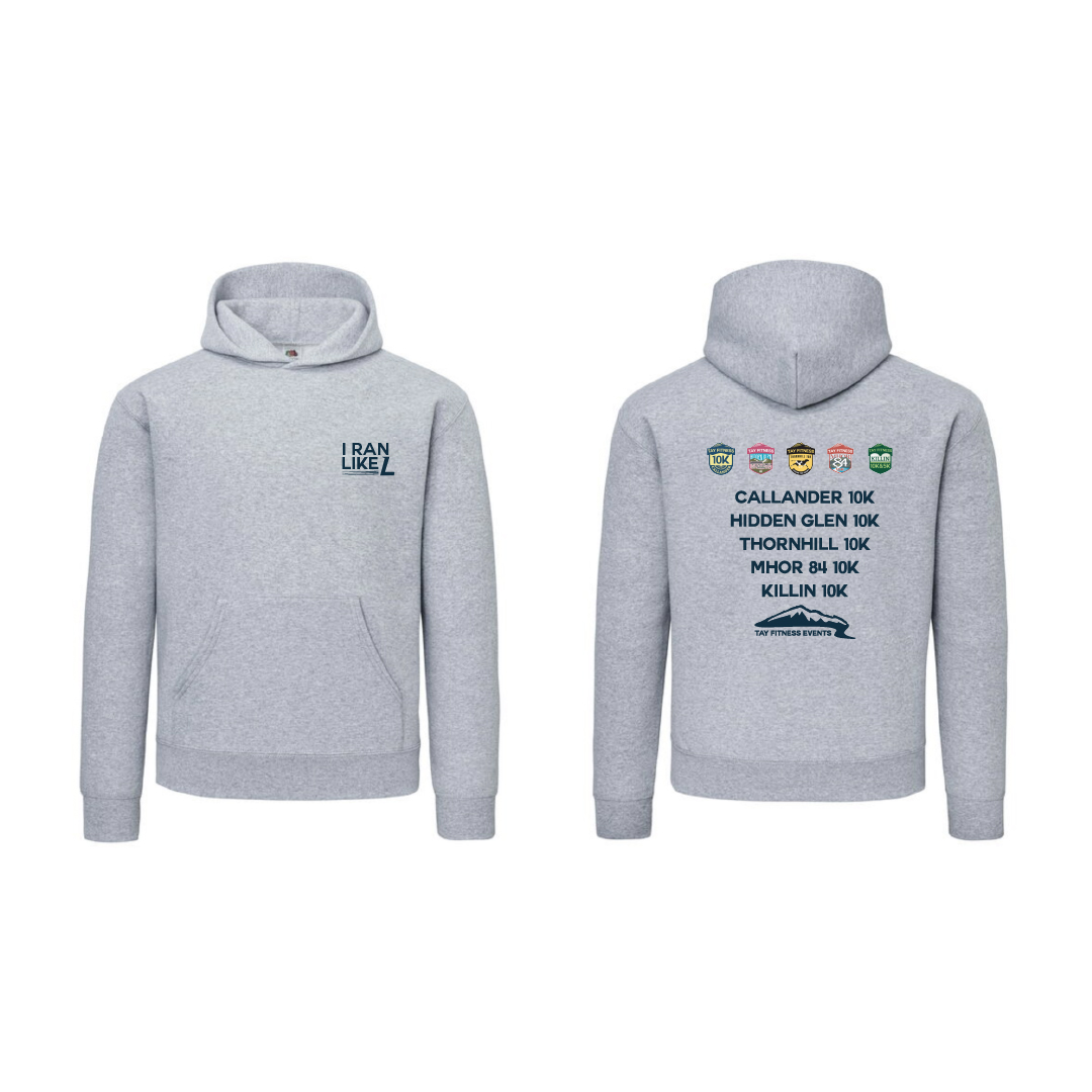 “I Ran Like L” Heavyweight Hoodie - Image 2